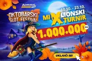 Počeo AdmiralBet turnir – Najboljima  milion dinara!